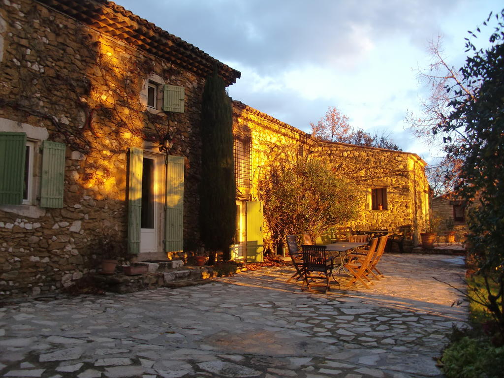Bed and Breakfast La Pacha Saint-Montan Exterior foto