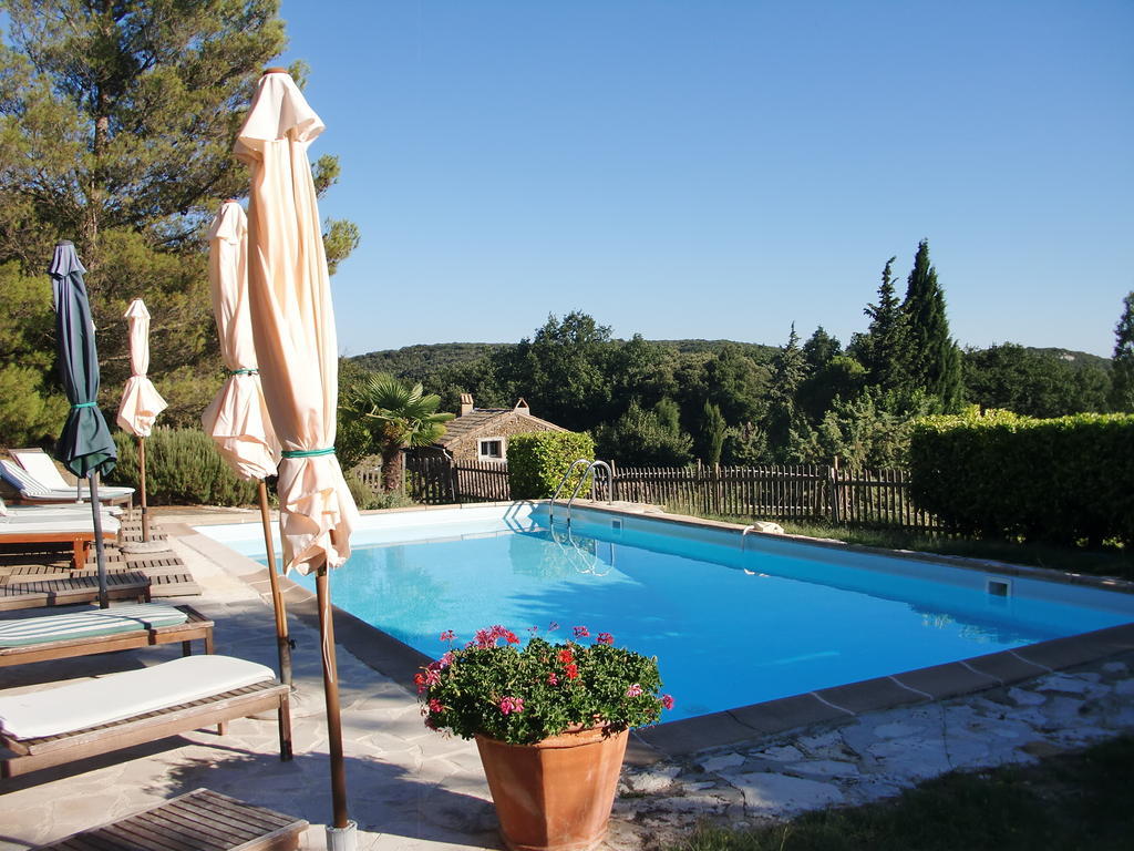 Bed and Breakfast La Pacha Saint-Montan Exterior foto