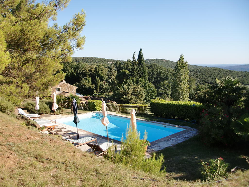 Bed and Breakfast La Pacha Saint-Montan Exterior foto