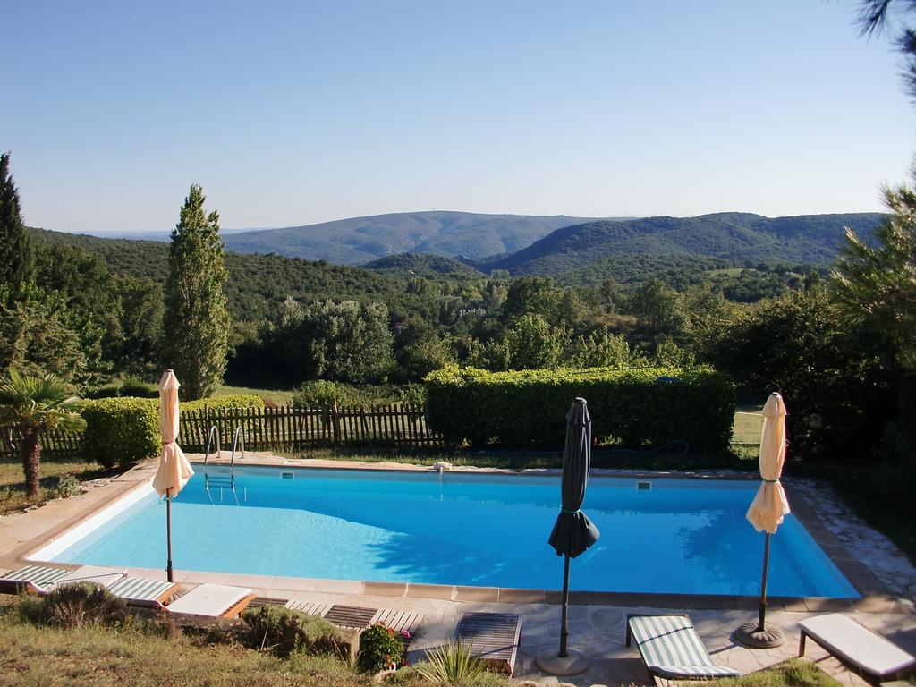 Bed and Breakfast La Pacha Saint-Montan Exterior foto